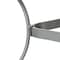 Flash Furniture Tory 35in. x 59in. Rect Patio Tbl w/Tempered Glass Top w/Umbrella Hole and Steel Tube Frame in Slvr TLH-SC-094L-SV-GG - alternate 5